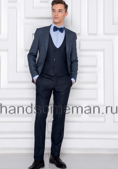 Свадебный мужской костюм 1497-B3584 - Магазин классической мужской одежды BAUROTTI original