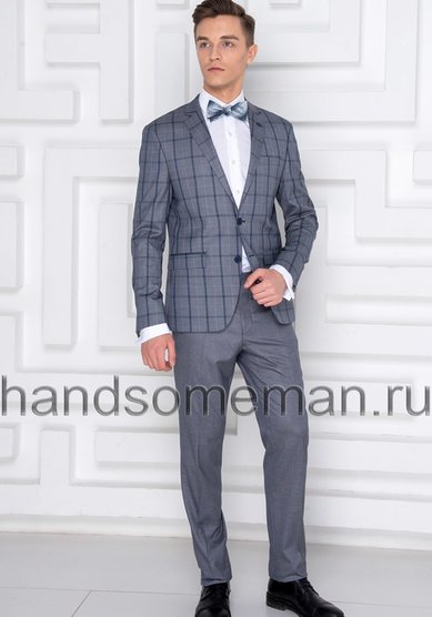 Свадебный мужской костюм 1514-B3591 - Магазин классической мужской одежды BAUROTTI original