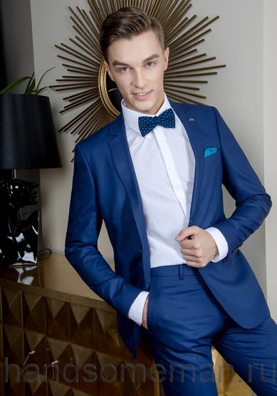 Свадебный мужской костюм 1433-B3595 - Магазин классической мужской одежды BAUROTTI original