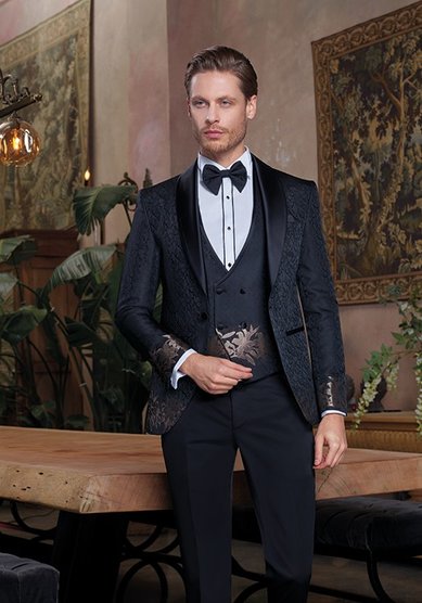 Свадебный мужской костюм 50783-028-01-B3737 - Салон костюмов BAGGI