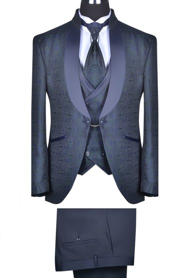 Свадебный мужской костюм 22033-B3796 - Салон костюмов BAGGI