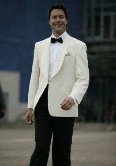 Свадебный мужской костюм Белый-C38 - Салоны мужской одежды Cavaliere