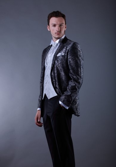 Свадебный мужской костюм 11050/1-F469 - Мужские костюмы Fabio Paoloni