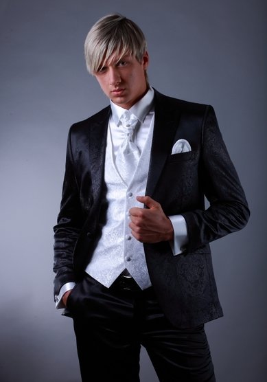 Свадебный мужской костюм 47011/1-F482 - Мужские костюмы Fabio Paoloni