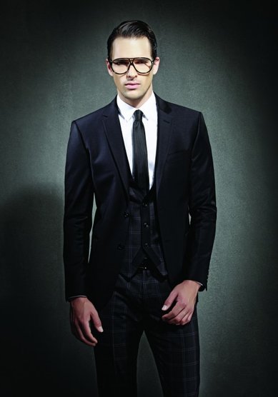 Свадебный мужской костюм 1873-B765 - Магазин мужской одежды BAGOZZA