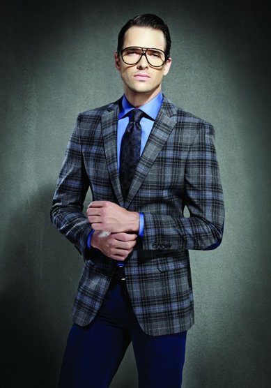 Свадебный мужской костюм 1718-B819 - Магазин мужской одежды BAGOZZA