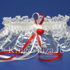 Подвязка сердечки K13512