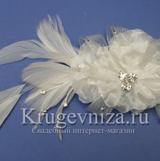 Украшение из перьев K13526