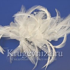 Украшение из перьев K13532