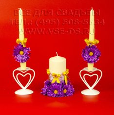 Свадебные свечи В13912