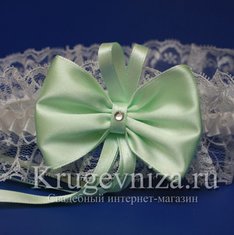 Подвязка салатовая K15223