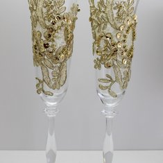 Бокалы свадебные В1609