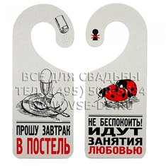 Табличка на дверь В20643