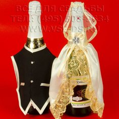 Украшение на шампанское В20678