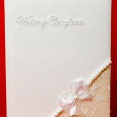 Папка для свидетельства В20750