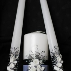 Набор свечей black&white M46474