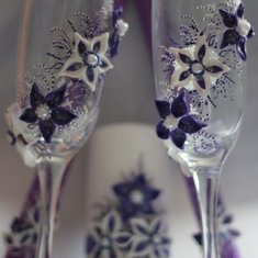 Бокалы violet dreams M46476