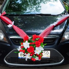 Бант на машину Д50486