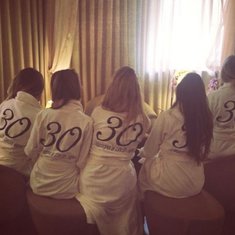 Памятные халаты девичника М89893