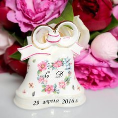 Фарфоровый колокольчик В96611