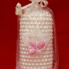 Свеча жемчужная К99544