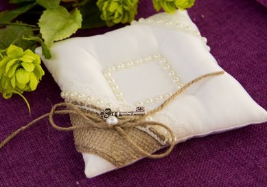 Подушка для колец I110412 - МАСТЕРСКАЯ IVORY