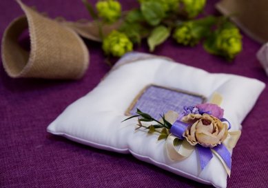 Подушечка для колец I110416 - МАСТЕРСКАЯ IVORY