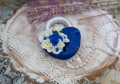 Свадебный замочек. I110440 - МАСТЕРСКАЯ IVORY