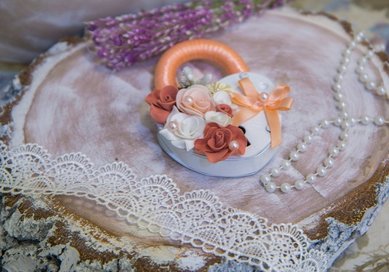 Свадебный замочек. I110444 - МАСТЕРСКАЯ IVORY