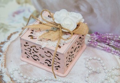 Шкатулочка для колец. I110448 - МАСТЕРСКАЯ IVORY