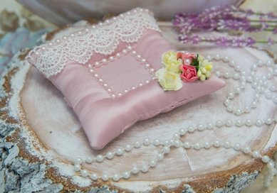 Подушечка для колец I110451 - МАСТЕРСКАЯ IVORY