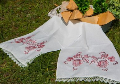 Свадебный рушник I110463 - МАСТЕРСКАЯ IVORY