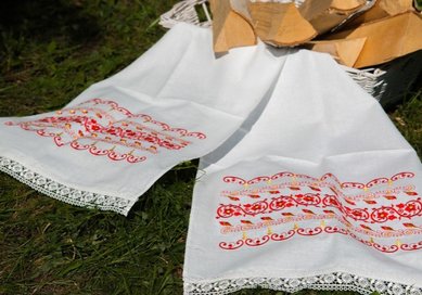 Свадебный рушник I110466 - МАСТЕРСКАЯ IVORY