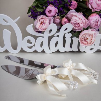 Нож и лопатка для торта Д14706 - Сеть свадебных магазинов Да, я согласна - i-agree.ru