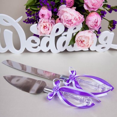 Нож и лопатка для торта Д14707 - Сеть свадебных магазинов Да, я согласна - i-agree.ru