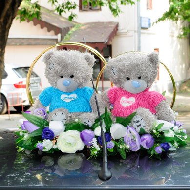 Кольца на машину Д14708 - Сеть свадебных магазинов Да, я согласна - i-agree.ru