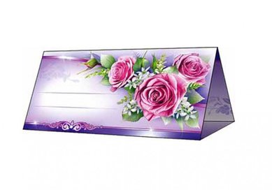 Рассадочная карточка В20591 - Салон свадебных аксессуаров Все для свадьбы