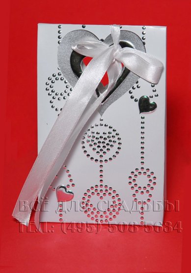 Бонбоньерка В20608 - Салон свадебных аксессуаров Все для свадьбы