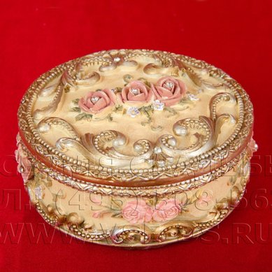 Шкатулка для оклец В20692 - Салон свадебных аксессуаров Все для свадьбы