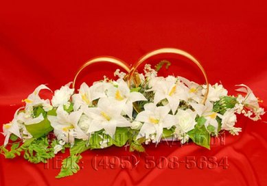 Украшение на автомобиль В20697 - Салон свадебных аксессуаров Все для свадьбы