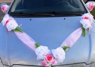 Украшение на автомобиль В20706 - Салон свадебных аксессуаров Все для свадьбы