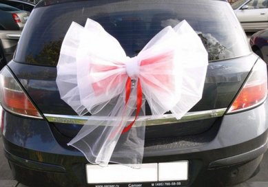Украшение на автомобиль В20719 - Салон свадебных аксессуаров Все для свадьбы