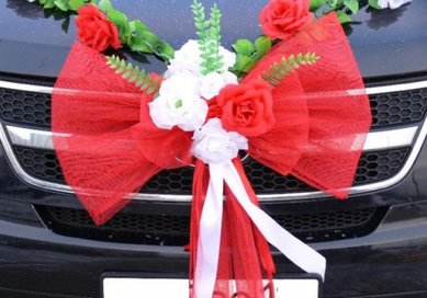 Украшение на автомобиль В20720 - Салон свадебных аксессуаров Все для свадьбы