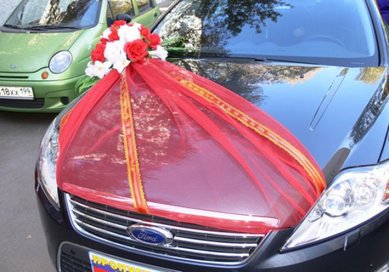 Украшение на автомобиль В20722 - Салон свадебных аксессуаров Все для свадьбы