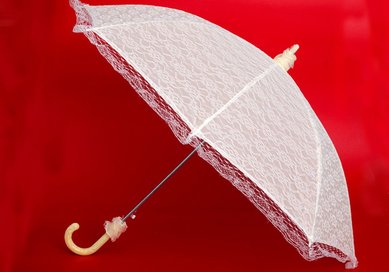 Зонт от дождя свадебный В20743 - Салон свадебных аксессуаров Все для свадьбы