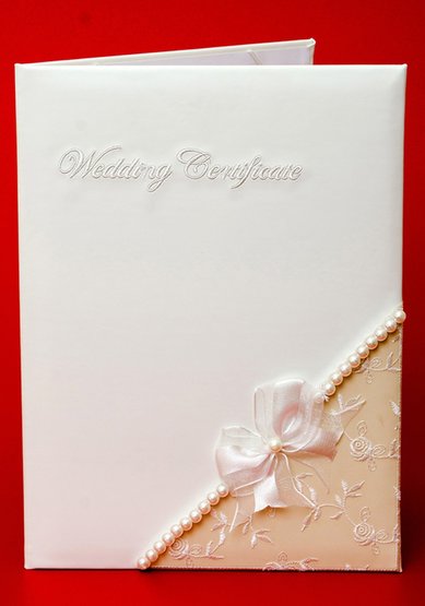 Папка для свидетельства В20750 - Салон свадебных аксессуаров Все для свадьбы