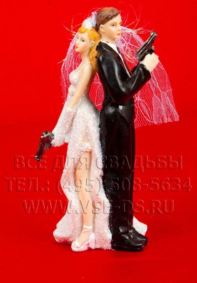 Фигурка на торт В20754 - Салон свадебных аксессуаров Все для свадьбы