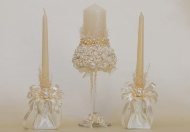 Свечи Я32730 - Аксессуары ручной работы Я НА Свадьбу