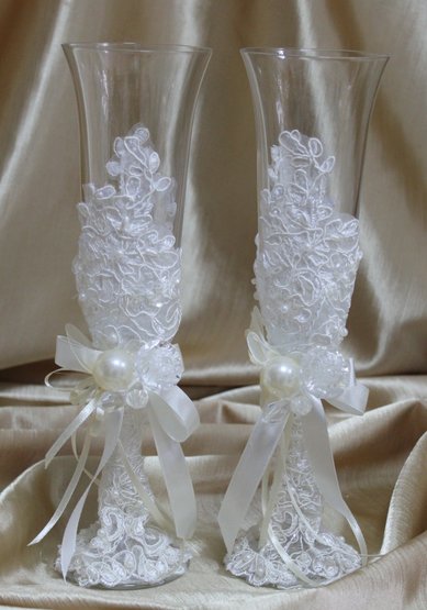 Бокалы Я32739 - Аксессуары ручной работы Я НА Свадьбу