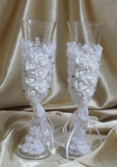 Бокалы Я32740 - Аксессуары ручной работы Я НА Свадьбу